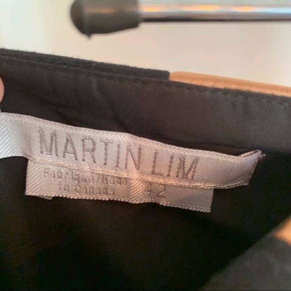 Martin Lim designer black pencil skirt - Picture 4 of 6